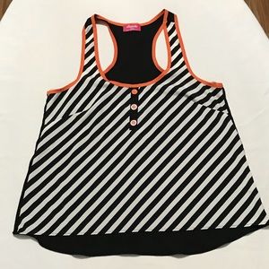 Stripe Racerback Top